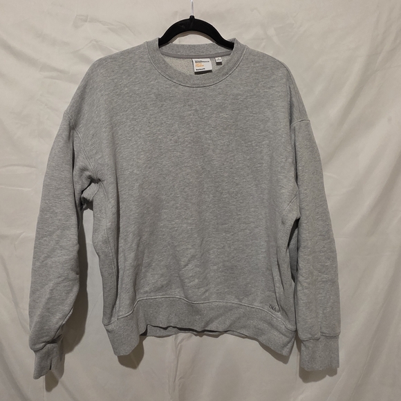 TNA Sweaters - Aritzia TNA Sweatfleece Terry Fleece Boyfriend Fit Crewneck Sweater